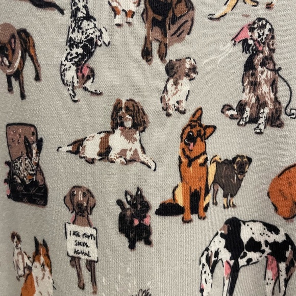 Vera Bradley Dog Novelty Print Cotton Top - Picture 2 of 4